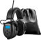 PROHEAR 033A (Actualizado) Protección Auditiva con Radio DAB +/Bluetooth/FM, Cascos Cancelación Ruido con Micrófono, Casco Insonorizado para Jardín Césped Talleres Carpinteros Soldadura SNR 31dB Negro