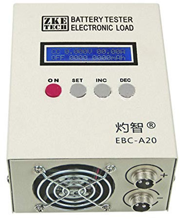 Batterie Kapazitätstester,Ebc-A20 Batterietester Akkutester Batterieprüfergerät Profi Kapazität Tester 5a Ladung 20a Entladung 85w 220v Automatische Ladung Und Entladung Lcd-Anzeige