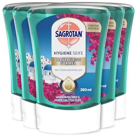 Sagrotan No-Touch Handseife Nachfüller Floral Coast 5 x 250 ml
