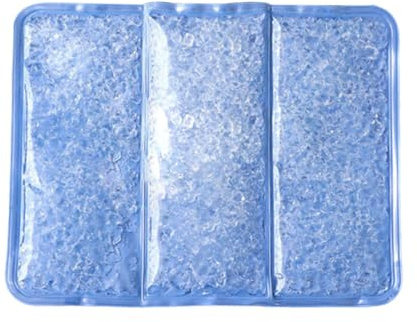 Tappetino Gel Borsa Gel Rinfrescante Pieghevole | Cuscino Freddo Multiuso per Sedersi Viaggi Casa Ufficio Campeggio Lettura Divano e Attività Estive Ricaricabile