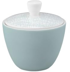 Seltmann Weiden 001.743841 Fashion Green Chic Azucarero 0,26 L, turquesa/blanco