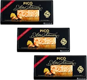 Turron de Alicante (duro) - Marca Picó Caja Negra - Calidad suprema 200g (3)