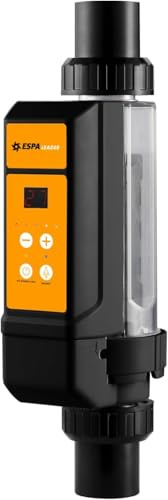 ESPA LEADER Clorador Salino 20G Dosificador Cloro por Electrólisis Salina | Para Piscinas hasta 85 m³, Producción de Cloro 20 g/h, Autolimpieza por Inversión de Polaridad, Función de Memoria