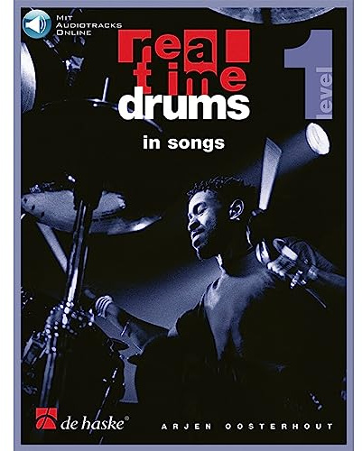 De Haske Real Time Drums in Songs - Noten für Schlagzeug