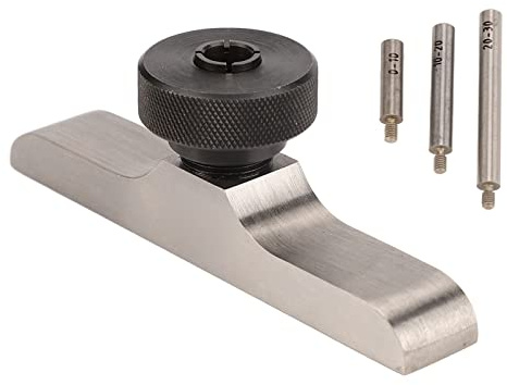 Tiefenmessuhr-Basis Tiefenmikrometer-Ständer Mit 3 Verlängerungsstangen Gehärteter Edelstahl-Indikatorbasis Für Präzise Messungen (103 * 17mm)