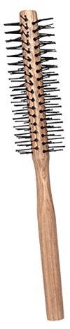 ABOOFAN Brosse Ronde Bois Pour Coiffure Mini Brosse à Boucles Nylon Pour Séchage Et Stylisation Des Cheveux Curly Outil Pratique