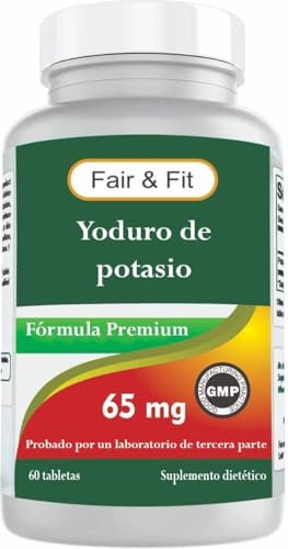 Kaliumjodid 65 mg Nahrungsergänzungsmittel, 60 Tabletten