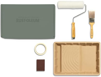 Rust-Oleum Ready to Roll - Eco Paint Kit (Large) - Floor Tile Paint Rich Greens