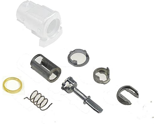 WUPEDI 7-teiliges Metall-Türschlosszylinder-Reparaturset, for, for VW, for Golf 4 IV MK4 A6, for Skoda, Fabia, for Polo, 9N vorne rechts Links 604837167