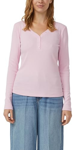 Långärmad tröja med Henley hals, 4156, 38