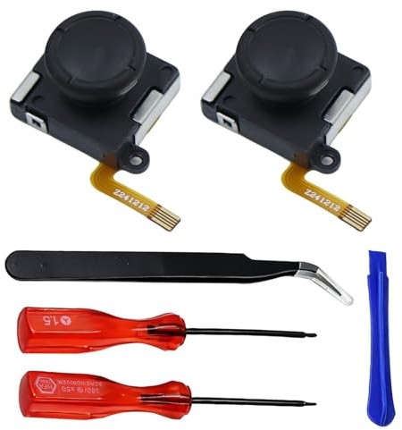 3D TMR Joystick Ersatz Reparaturset, für NS Switch/Switch OLED Joy-Con/Switch Lite(Nicht für NS Switch 2), 3D TMR Hall Effect Joystick Reparatur Ersatz Set
