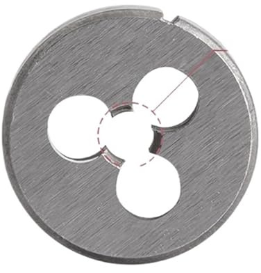 Terraja de Rosca Métrica Matriz de rosca de acero de alta velocidad matriz redonda métrica derecha M14 - M21 for procesar roscas externas(M20x1.5)