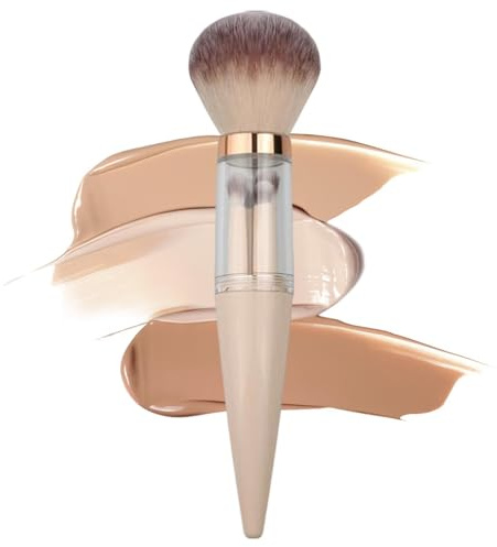 Sminkborstset För Resebruk | Avtagbara Bärbara Ansiktsmakeupborstar,Makeupborstset Och Kit | Används För Ögonskugga, Bronzer, Highlighter, Concealer, Studentrum, Utomhus Och Fest