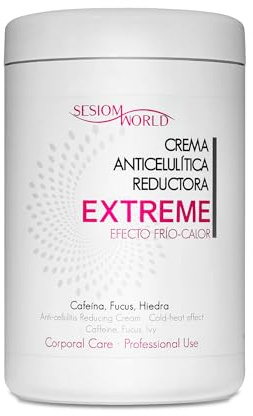 CREMA EXTREME ANTICELULITICA REDUCTORA Efecto Frío-Calor sesiomworld 1 kilo
