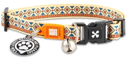 Max & Molly Gotcha! Smart ID Katzenhalsband - Ethnic, 1 Size