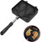 Fish Cake Waffle Frying Pan, Double Non-Stick Fish Shaped Dessert Waffle Cake Maker, Taiyaki Maker Cake Mold Pan for Kitchen Cake Tools