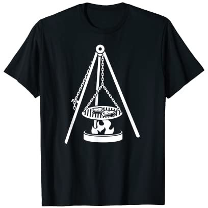 Saarländer Schwenker Männer Grillen Saarländisch Saarland T-Shirt