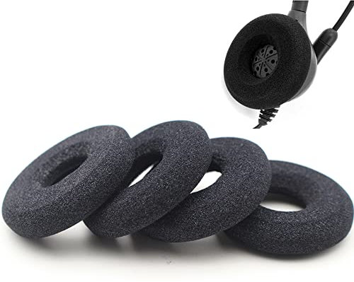 4 pz Ciambella Cuscinetti Auricolari In Schiuma Morbidi Cuscinetti Cuscini per Plantronics Supra Encore Call Center Cuffie H251 H361