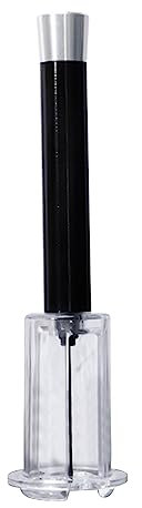 Duiaynke Apribottiglie per vino portatile con manico filettato design antiscivolo pompa vino apribottiglie per regalo feste lauree