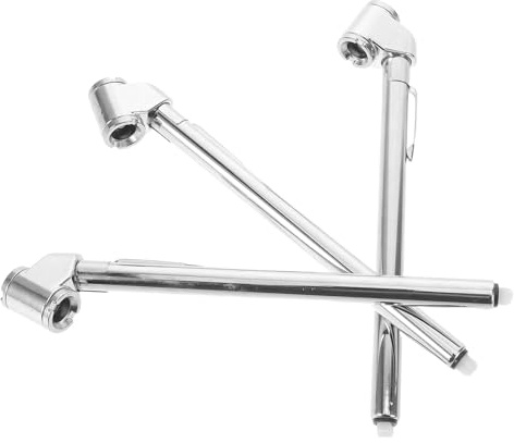 WRITWAA Medidor de Presión de Neumáticos en Forma de Lápiz 3 Unidades, Manómetro Metálico Resistente 10-110 Psi para Coches, Camiones y Bicicletas, Monitor Presión Neumáticos