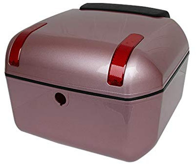 ZXCASDF Topcase Motorradkoffer Motorradkoffer-Innentaschen Set Passend Zu Gepäck, Seitenkoffern Und Top Case Aufbewahrungskofferroller Kann Helme,Rose Gold