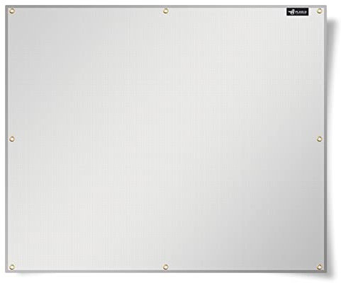 FLASLD Tappetino in alluminio per griglia, fornello, forno e frigorifero, coperchio ignifugo e protezione dello schermo della ringhiera della piattaforma dalla griglia (76 × 100 cm)