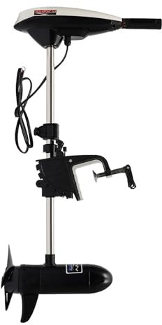 Aussenborder Elektromotor 65 lbs Schubkraft, Elektro Außenborder Elektromotor Boot mit 5 Vorwärtsgänge und 3 Rückwärtsgänge,12 Volt 600kg Tragfähigkeit 660W Nennleistung