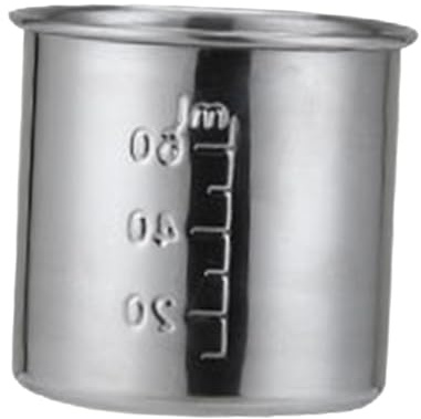 Folpus Vaso medidor para medicinas, herramienta de medición para hospitales, herramienta de medición para vinos, taza medidora, uso doméstico para, 60 Ml