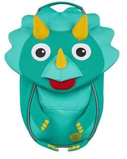Affenzahn Kinderrucksack Kleiner Freund | Ergonomischer Kindergarten-Rucksack für Kinder von 1 bis 3 Jahren mit Reflektoren, Ziehzunge und Namensschild