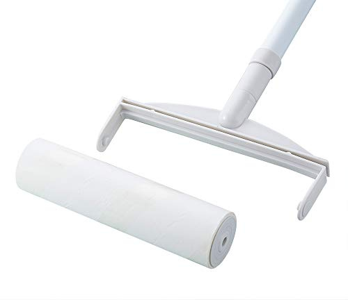 Super appiccicoso e molto pratico detergente per pavimenti, design rimovibile, 60 fogli/asta, manico espandibile, ideale per camera da letto, soggiorno, hotel, ecc. (appiccicoso
