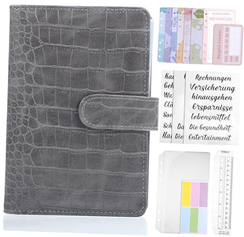 Sewroro Budgetplaner Buch Deutsch Mit Geldumschlägen Als Finanzplaner Und Ausgaben-tracker Kompakter Budgetordner Für Finanzplanung Haltbares Design
