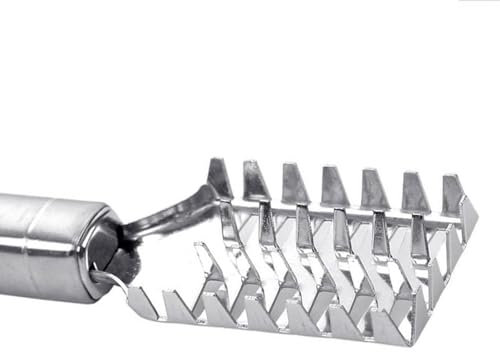 Stainless Steel Fish Scaler Brush, Efficient Scale Remover Tool, Versatile Kitchen Accessory, and Convenient for Scale Removal