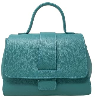 Chicca Borse Borsa a Mano Elegante con Tracolla da Donna in Pelle