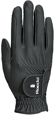 Roeckl Sports ridhandske ROECK-Grip PRO, unisex sommarhandske, svart 6