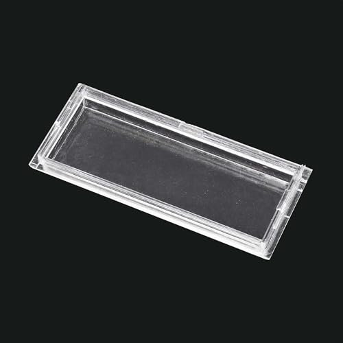 Wiltec Vetrino portanome 69,3 x 24,7 mm per cassetta postale, targhette 71,5 x 27 mm