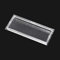 Wiltec Vetrino portanome 69,3 x 24,7 mm per cassetta postale, targhette 71,5 x 27 mm