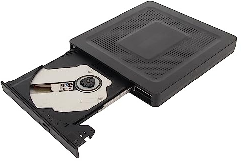 Bewinner Lecteur DVD Externe, Lecteur CD DVD RW USB3.0 USB C, Graveur CD DVD ROM, Lecteur Optique Universel de Bureau Compatible avec Windows OS X