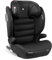 KikkaBoo i-Track i-Size, Kindersitz 15-36 kg ISOFIX – Gruppe 2-3 Autositz ab 3 Jahre bis 12 Jahre, SPS, 12-fach verstellbare Kopfstütze, 100-150 cm, Schwarz