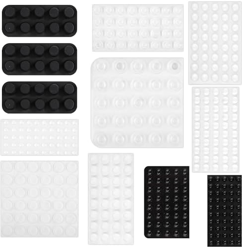 385 Pièces de Bump Dots pour Malvoyants, Styles Assortis Aides à la Basse Vision Aides à la Lecture pour les Aveugles Points Tactiles Surélevés pour les Personnes Âgées à Basse Vision