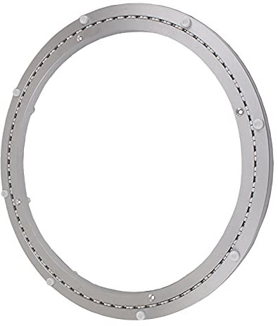 Tischdrehplatte Stumm Drehlager Drehteller Aluminiumlegierung TV-Drehteller Schwenkfuß Drehtellerplatte Küchenschränke Dick Und Verschleißfest