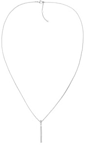 Tommy Hilfiger Jewelry Halskette mit Anhänger für Damen aus Edelstahl - Erhältlich in Silber oder Gold