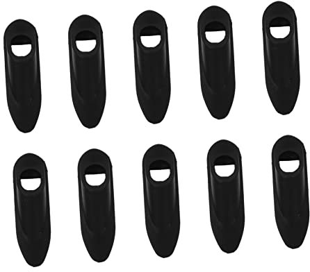 GALPADA 10 Pcs Bike Line Clamp Brake Shifter Cable Housing Fixed Device Single Hole Plastic Holder Stable Installation Stiff and Sturdy Suitable for In-frame Wiring