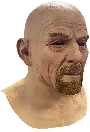 Générique Masque Effrayant en Forme De Crâne d'halloween,Masque Halloween Homme Horreur Complet Latex Costume Scream Scary Mask Adulte Visage d'horreur Adultes Homme Femme