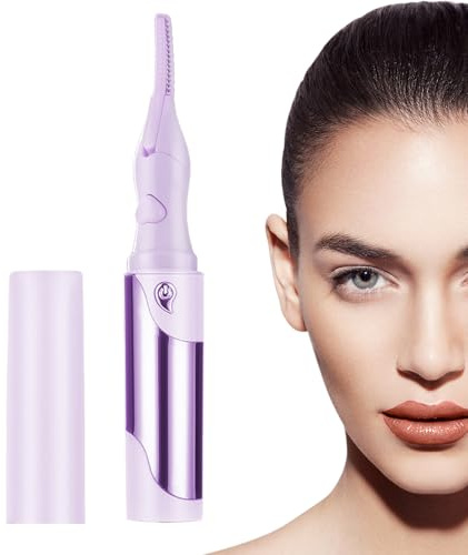 Bloqueur de moustache rechargeable – Bâton de soin chaud rapide, arrêt automatique du coiffeur de poils du visage | Outil portable pour boucler la barbe – Outil de curling pour hommes, front