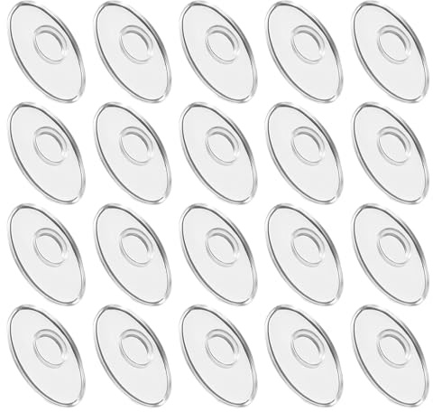 10 Paar Weiches Silikon Nasenpads, Rutschfeste Weiche Silikon Nasensteg-Pads, Gläser Nase Pad, Nasenpads zum Einstecken, Brille Zubehör