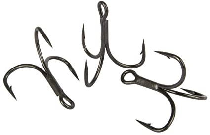 Fox Rage Predator Powerpoint X-Strong Trebles, Drillinge, Raubfischhaken, Köderfischhaken, Drillingshaken, Angelhaken in Verschiedene Größen, Größe/Packungsinhalt:Gr. 6-8 Stück pro Packung