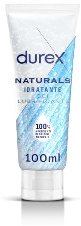 Durex Naturals Gel Lubrificante Intimo Idratante Con Acido Ialuronico - 100 Ml
