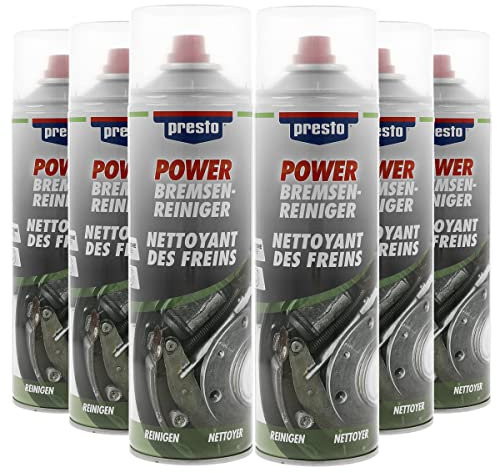 presto 531583 Sixpack POWER Bremsenreiniger 500 ml