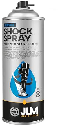 JLM Injektoren und Glühkerzen löser/Zundkerzen - Rostlöser Rost-Schock-Spray 400ml
