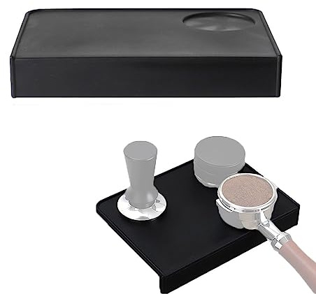 zalati Coffee Tamping Mat Tamper Pad Food Grade Silicone Packing Anti-Slip Board Accessory for Coffee Making Worktop